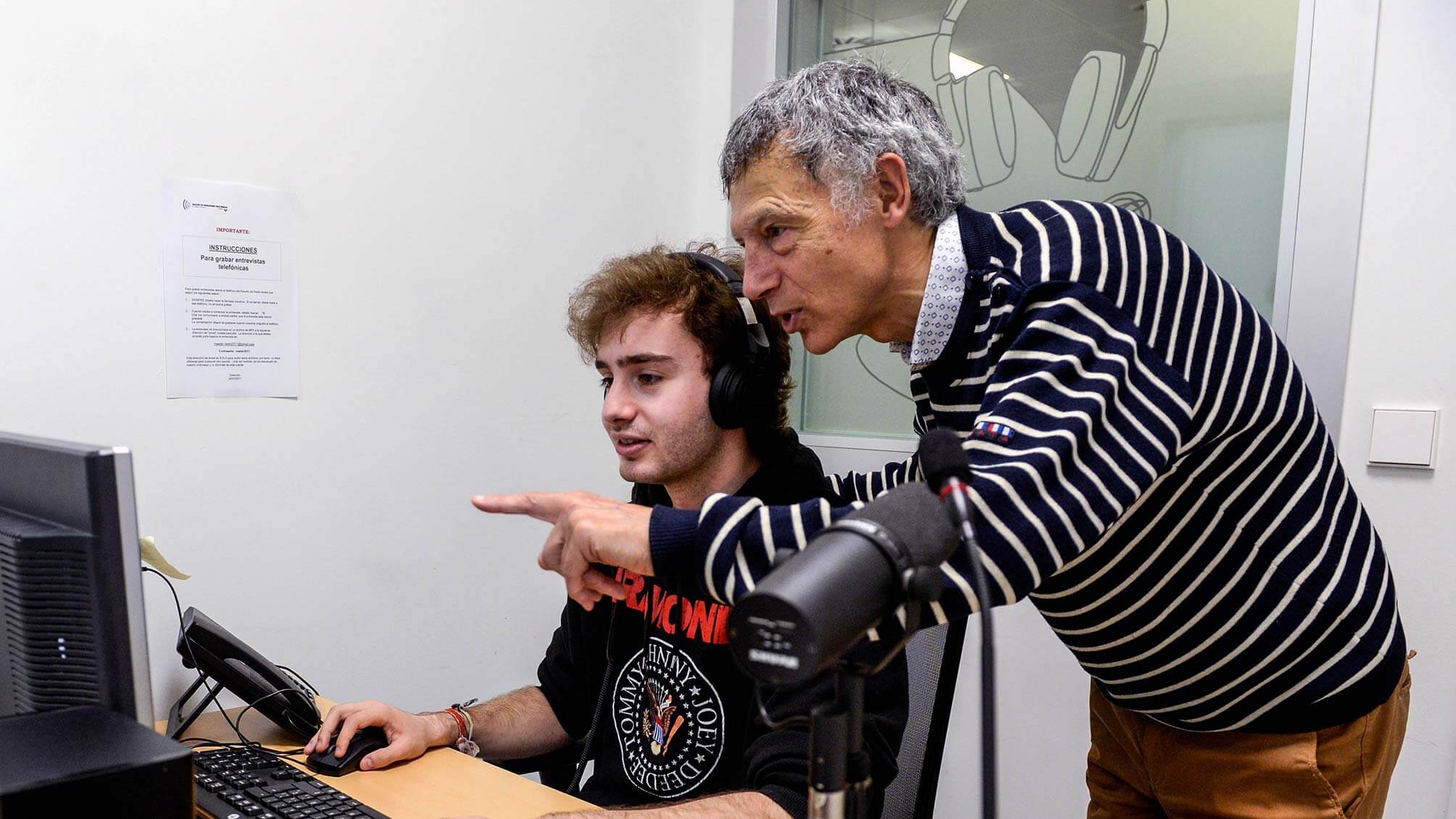 Estudio de radio